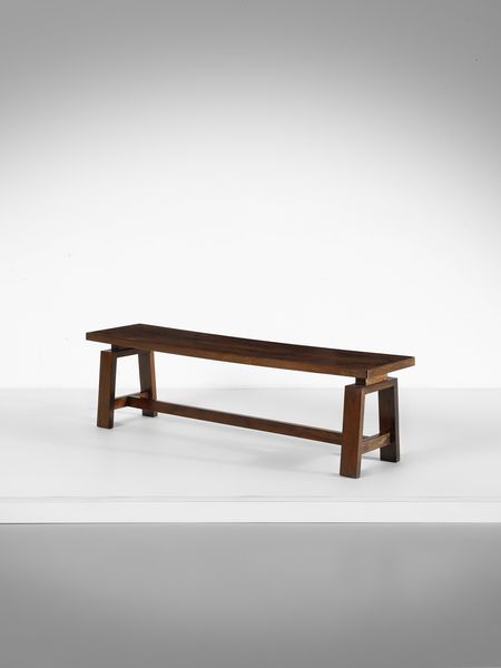 COPPOLA SILVIO (1920 - 1986) : Versione a panca del tavolo mod. 611 per Bernini, Ceriano Laghetto  - Asta Asta 516 | DESIGN E ARTI DECORATIVE DEL NOVECENTO Online - Associazione Nazionale - Case d'Asta italiane