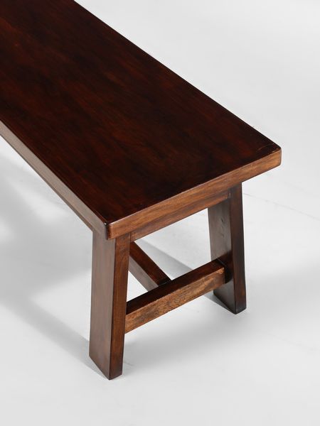 COPPOLA SILVIO (1920 - 1986) : Versione a panca del tavolo mod. 611 per Bernini, Ceriano Laghetto  - Asta Asta 516 | DESIGN E ARTI DECORATIVE DEL NOVECENTO Online - Associazione Nazionale - Case d'Asta italiane