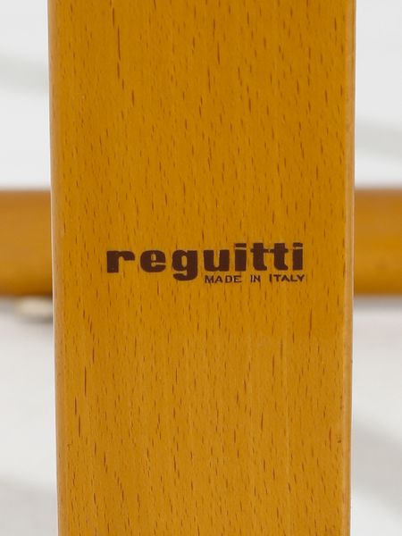 HAUNER CARLO  (1927 - 1996) : Coppia di poltroncine pieghevoli per Fratelli Reguitti, Agnosine  - Asta Asta 516 | DESIGN E ARTI DECORATIVE DEL NOVECENTO Online - Associazione Nazionale - Case d'Asta italiane