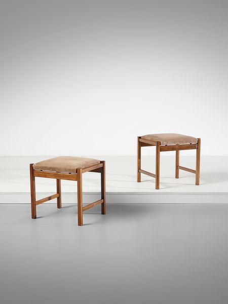 CAMMILLI SERGIO (n. 1920) : Coppia di sgabelli della serie Toscanella per Poltronova, Firenze  - Asta Asta 516 | DESIGN E ARTI DECORATIVE DEL NOVECENTO Online - Associazione Nazionale - Case d'Asta italiane