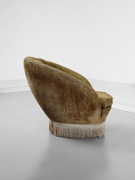 MANIFATTURA ITALIANA : Divano a quattro posti e coppia di poltrone  - Asta Asta 516 | DESIGN E ARTI DECORATIVE DEL NOVECENTO Online - Associazione Nazionale - Case d'Asta italiane