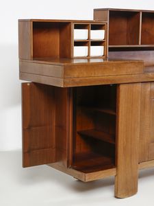 COPPOLA SILVIO (1920 - 1986) : Credenza con alzata mod. 602 per Bernini, Ceriano Laghetto  - Asta Asta 516 | DESIGN E ARTI DECORATIVE DEL NOVECENTO Online - Associazione Nazionale - Case d'Asta italiane