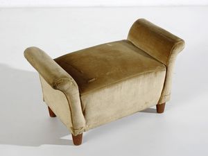 ULRICH GUGLIELMO (1904 - 1977) : nello stile di. Coppia di sgabelli  - Asta Asta 516 | DESIGN E ARTI DECORATIVE DEL NOVECENTO Online - Associazione Nazionale - Case d'Asta italiane