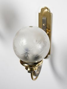 BANCI : Coppia di lampade da parete, Firenze  - Asta Asta 516 | DESIGN E ARTI DECORATIVE DEL NOVECENTO Online - Associazione Nazionale - Case d'Asta italiane