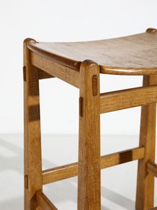 RIVADOSSI GIUSEPPE (n. 1935) : Quattro sgabelli mod. Pastorale Classico per Officina Rivadossi, Nave  - Asta Asta 516 | DESIGN E ARTI DECORATIVE DEL NOVECENTO Online - Associazione Nazionale - Case d'Asta italiane