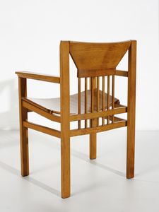 RIVADOSSI GIUSEPPE (n. 1935) : Otto sedie con braccioli mod. Medea per Officina Rivadossi, Nave  - Asta Asta 516 | DESIGN E ARTI DECORATIVE DEL NOVECENTO Online - Associazione Nazionale - Case d'Asta italiane