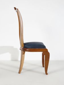 PECHE DAGOBERT (1887 - 1923) : nello stile di. Coppia di sedie e poltroncina, Trieste  - Asta Asta 516 | DESIGN E ARTI DECORATIVE DEL NOVECENTO Online - Associazione Nazionale - Case d'Asta italiane