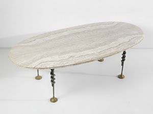 CORDERO TONI (1937 - 2001) : attribuito. Tavolo  - Asta Asta 516 | DESIGN E ARTI DECORATIVE DEL NOVECENTO Online - Associazione Nazionale - Case d'Asta italiane