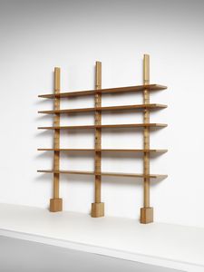 BERNINI - Libreria a due campate e cinque ripiani