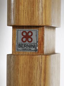 BERNINI : Libreria a due campate e cinque ripiani  - Asta Asta 516 | DESIGN E ARTI DECORATIVE DEL NOVECENTO Online - Associazione Nazionale - Case d'Asta italiane