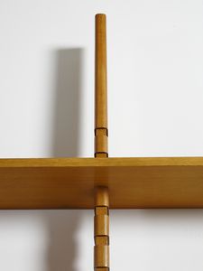 BERNINI : Libreria a due campate e cinque ripiani  - Asta Asta 516 | DESIGN E ARTI DECORATIVE DEL NOVECENTO Online - Associazione Nazionale - Case d'Asta italiane