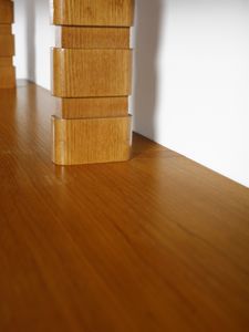 BERNINI : Libreria a due campate e cinque ripiani  - Asta Asta 516 | DESIGN E ARTI DECORATIVE DEL NOVECENTO Online - Associazione Nazionale - Case d'Asta italiane