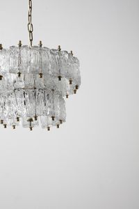 BAROVIER & TOSO : Due lampade a sospensione, Murano  - Asta Asta 516 | DESIGN E ARTI DECORATIVE DEL NOVECENTO Online - Associazione Nazionale - Case d'Asta italiane