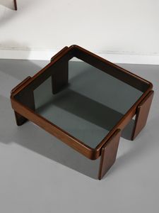 FRATTINI GIANFRANCO (1926 - 2004) : Tre tavolini componibili per Cassina, Meda  - Asta Asta 516 | DESIGN E ARTI DECORATIVE DEL NOVECENTO Online - Associazione Nazionale - Case d'Asta italiane