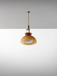CALIARI PAOLO (1932 - 2014) - Lampada a sospensione per Venini, Murano