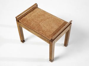 MANIFATTURA ITALIANA : Poggiapiedi  - Asta Asta 516 | DESIGN E ARTI DECORATIVE DEL NOVECENTO Online - Associazione Nazionale - Case d'Asta italiane