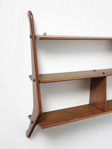 MANIFATTURA ITALIANA : Libreria pensile  - Asta Asta 516 | DESIGN E ARTI DECORATIVE DEL NOVECENTO Online - Associazione Nazionale - Case d'Asta italiane