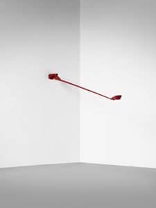 PAOLO RIZZATTO (1941) & SANDRO COLBERTALDO (1946) - Lampada da parete a luce riflessa con braccio basculante mod. D7 per Luceplan, Italia