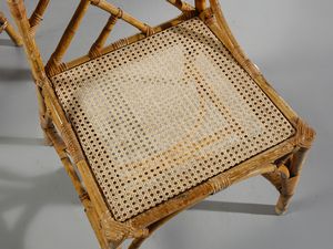 MANIFATTURA ITALIANA : Quattro sedie  - Asta Asta 516 | DESIGN E ARTI DECORATIVE DEL NOVECENTO Online - Associazione Nazionale - Case d'Asta italiane