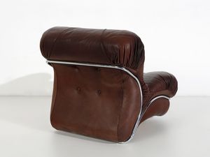 VALLA RITO (1911 - 1991) : Coppia di poltrone per IPE, Bologna  - Asta Asta 516 | DESIGN E ARTI DECORATIVE DEL NOVECENTO Online - Associazione Nazionale - Case d'Asta italiane