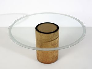 SCARPA AFRA (1937-2011) & TOBIA (n. 1935) : Tavolo mod. Tobio per B&B Italia  - Asta Asta 516 | DESIGN E ARTI DECORATIVE DEL NOVECENTO Online - Associazione Nazionale - Case d'Asta italiane