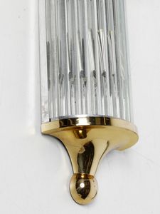 MANIFATTURA ITALIANA : Tre appliques  - Asta Asta 516 | DESIGN E ARTI DECORATIVE DEL NOVECENTO Online - Associazione Nazionale - Case d'Asta italiane