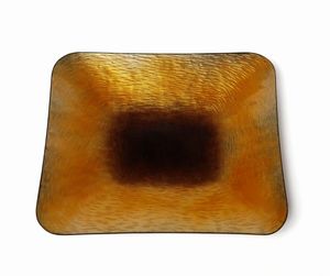 DE POLI PAOLO (1905 - 1996) : Lotto composto da un vaso a collo allungato e un vassoio, Padova  - Asta Asta 516 | DESIGN E ARTI DECORATIVE DEL NOVECENTO Online - Associazione Nazionale - Case d'Asta italiane