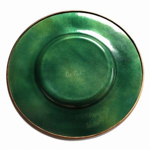 DE POLI PAOLO (1905 - 1996) : Lotto composto da quattro sottopiatti, dodici portapane, un sottobicchiere, cinque portaburro, Padova  - Asta Asta 516 | DESIGN E ARTI DECORATIVE DEL NOVECENTO Online - Associazione Nazionale - Case d'Asta italiane