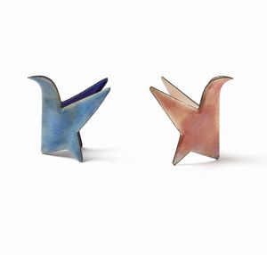 GIO PONTI (1891-1979) & PAOLO DE POLI (1905-1996) : Due uccelli, Padova  - Asta Asta 516 | DESIGN E ARTI DECORATIVE DEL NOVECENTO Online - Associazione Nazionale - Case d'Asta italiane