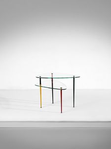 PAOLI EDOARDO - Tavolino mod. Arlecchino a configurazione varialbile per Vis, Italia