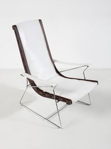 CITTERIO ANTONIO (n. 1950) : Poltrona della serie J.J. per B&B Italia  - Asta Asta 516 | DESIGN E ARTI DECORATIVE DEL NOVECENTO Online - Associazione Nazionale - Case d'Asta italiane