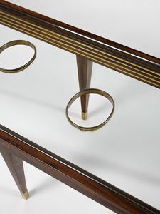 MANIFATTURA ITALIANA : Grande tavolo basso  - Asta Asta 516 | DESIGN E ARTI DECORATIVE DEL NOVECENTO Online - Associazione Nazionale - Case d'Asta italiane