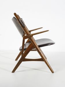 MANIFATTURA DANESE : Coppia di poltroncine  - Asta Asta 516 | DESIGN E ARTI DECORATIVE DEL NOVECENTO Online - Associazione Nazionale - Case d'Asta italiane