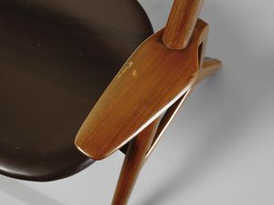 MANIFATTURA DANESE : Coppia di poltroncine  - Asta Asta 516 | DESIGN E ARTI DECORATIVE DEL NOVECENTO Online - Associazione Nazionale - Case d'Asta italiane