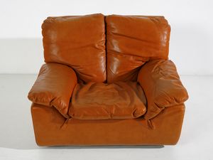 GIAMPIERO VITELLI (1932-2022) & TITINA AMMANNATI (1928-2016) : Coppia di poltrone della serie Bonheur per Brunati, Italia  - Asta Asta 516 | DESIGN E ARTI DECORATIVE DEL NOVECENTO Online - Associazione Nazionale - Case d'Asta italiane