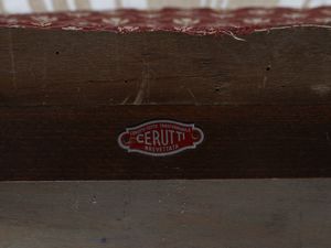 CERUTTI : Poltrona reclinabile  - Asta Asta 516 | DESIGN E ARTI DECORATIVE DEL NOVECENTO Online - Associazione Nazionale - Case d'Asta italiane