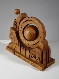 CODOGNOTTO FERDINANDO (n. 1940) : Due sculture a tutto tondo  - Asta Asta 516 | DESIGN E ARTI DECORATIVE DEL NOVECENTO Online - Associazione Nazionale - Case d'Asta italiane