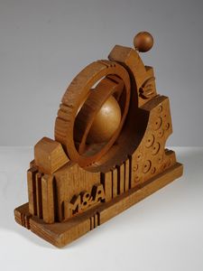 CODOGNOTTO FERDINANDO (n. 1940) : Due sculture a tutto tondo  - Asta Asta 516 | DESIGN E ARTI DECORATIVE DEL NOVECENTO Online - Associazione Nazionale - Case d'Asta italiane