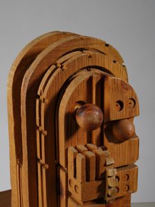 CODOGNOTTO FERDINANDO (n. 1940) : Due sculture a tutto tondo  - Asta Asta 516 | DESIGN E ARTI DECORATIVE DEL NOVECENTO Online - Associazione Nazionale - Case d'Asta italiane
