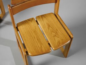 TAPIOVAARA ILMARI (1914 - 1999) : Otto sedie mod. 820 per Montina, San Giovanni Al Natisone  - Asta Asta 516 | DESIGN E ARTI DECORATIVE DEL NOVECENTO Online - Associazione Nazionale - Case d'Asta italiane