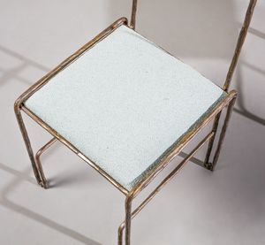 MARSURA SALVINO (n. 1938) : Sei sedie-scultura  - Asta Asta 516 | DESIGN E ARTI DECORATIVE DEL NOVECENTO Online - Associazione Nazionale - Case d'Asta italiane