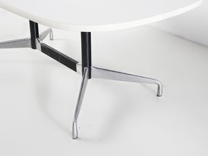 EAMES CHARLES (1907-1978) & RAY (1912-1988) : Tavolo mod. Segmened  - Asta Asta 516 | DESIGN E ARTI DECORATIVE DEL NOVECENTO Online - Associazione Nazionale - Case d'Asta italiane