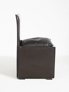 BELLINI MARIO (n. 1935) : Quattro poltroncine mod. 401 Break per Cassina, meda  - Asta Asta 516 | DESIGN E ARTI DECORATIVE DEL NOVECENTO Online - Associazione Nazionale - Case d'Asta italiane