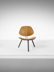 BORSANI OSVALDO (1911 - 1985) - Sedia a tre gambe mod. P31 per Tecno, Varedo