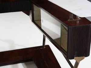 MANIFATTURA ITALIANA : Mobile bar  - Asta Asta 516 | DESIGN E ARTI DECORATIVE DEL NOVECENTO Online - Associazione Nazionale - Case d'Asta italiane