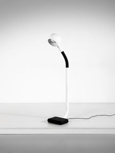 FRANCO BERTOLI & MAX PAJETTA - Lampada da terra mod. Yoga con braccio snodabile per Fontana Arte, Milano
