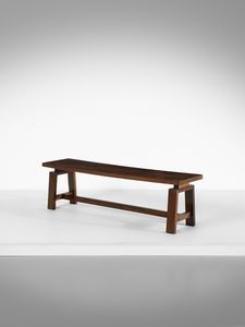 COPPOLA SILVIO (1920 - 1986) - Versione a panca del tavolo mod. 611 per Bernini, Ceriano Laghetto