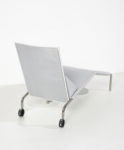 AROLDI CORRADO (n. 1936) : Chaise longue mod. Lelunga per Giovannetti, Pistoia  - Asta Asta 516 | DESIGN E ARTI DECORATIVE DEL NOVECENTO Online - Associazione Nazionale - Case d'Asta italiane