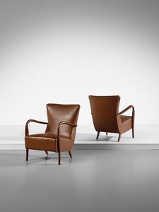 UFFICIO TECNICO CASSINA - Coppia di poltrone mod. 401, Meda