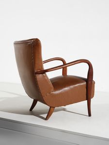 UFFICIO TECNICO CASSINA : Coppia di poltrone mod. 401, Meda  - Asta Asta 516 | DESIGN E ARTI DECORATIVE DEL NOVECENTO Online - Associazione Nazionale - Case d'Asta italiane